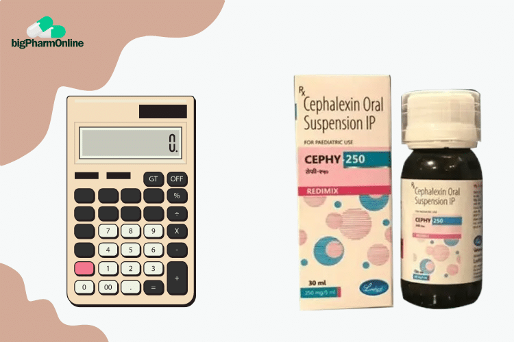 Cephalexin Pediatric Dose Calculator