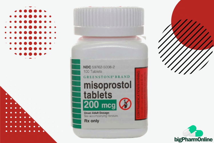 A bottle of Misoprostol