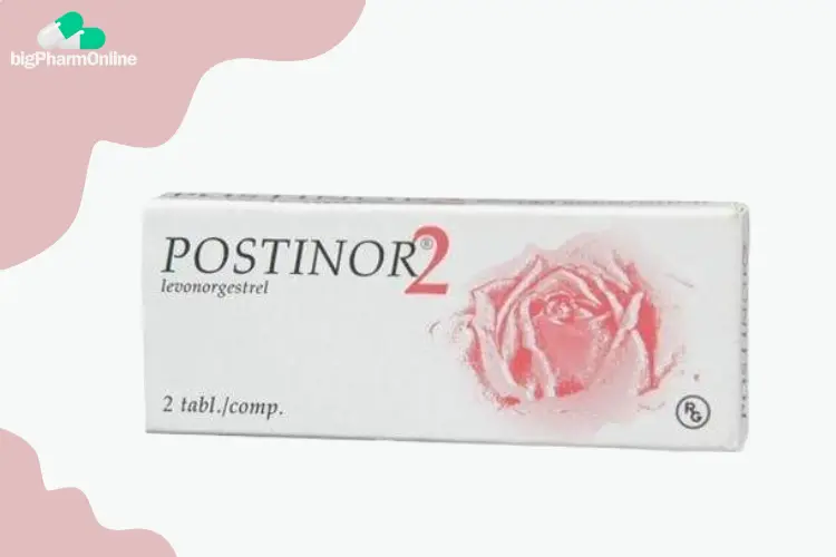 White pack of Postinor 2